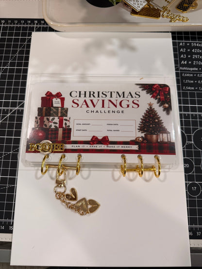 Christmas Savings Challenge Bundle A6 Personal Size - ModestDollarCo