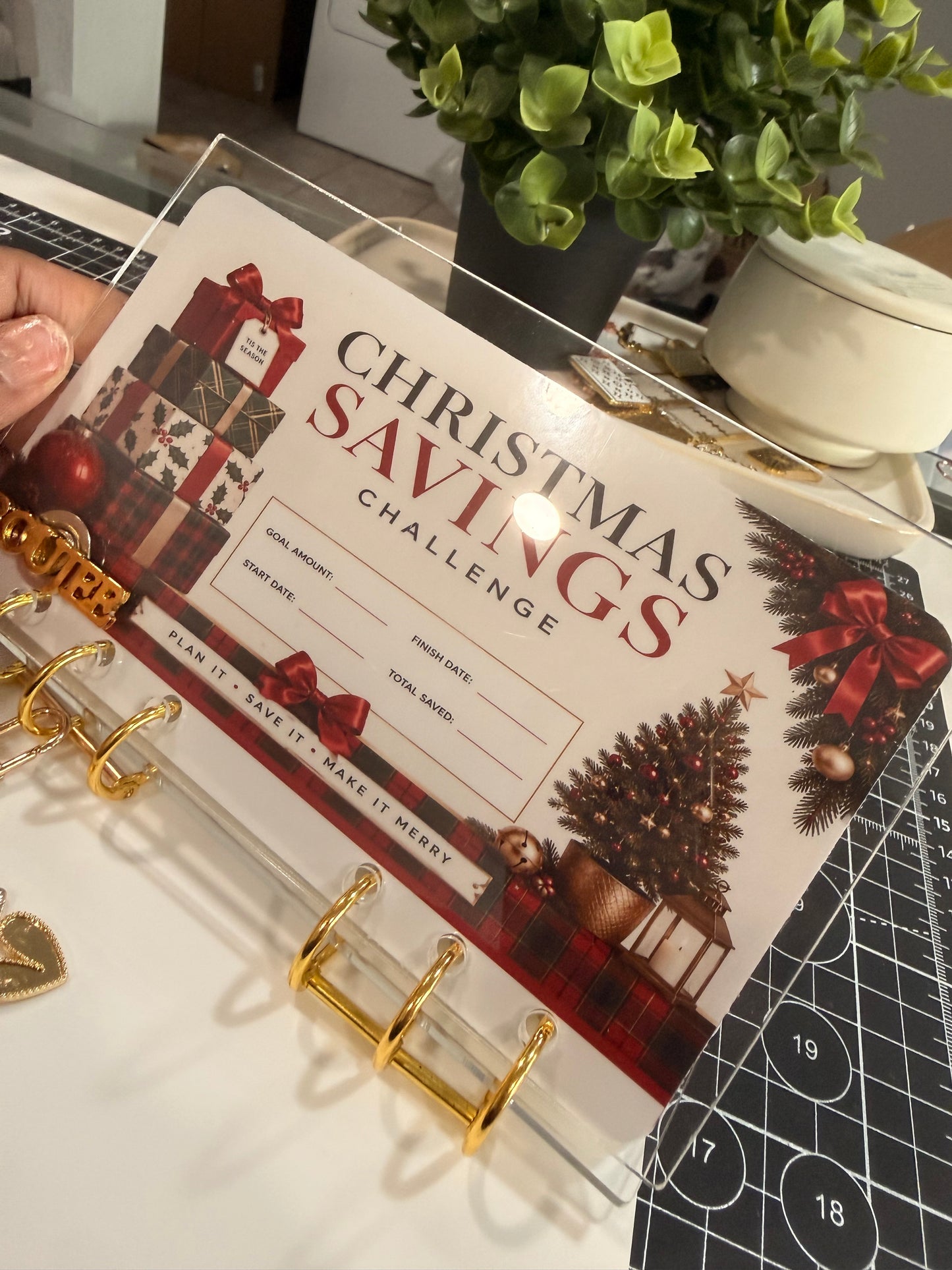 Christmas Savings Challenge Bundle | A6 Personal