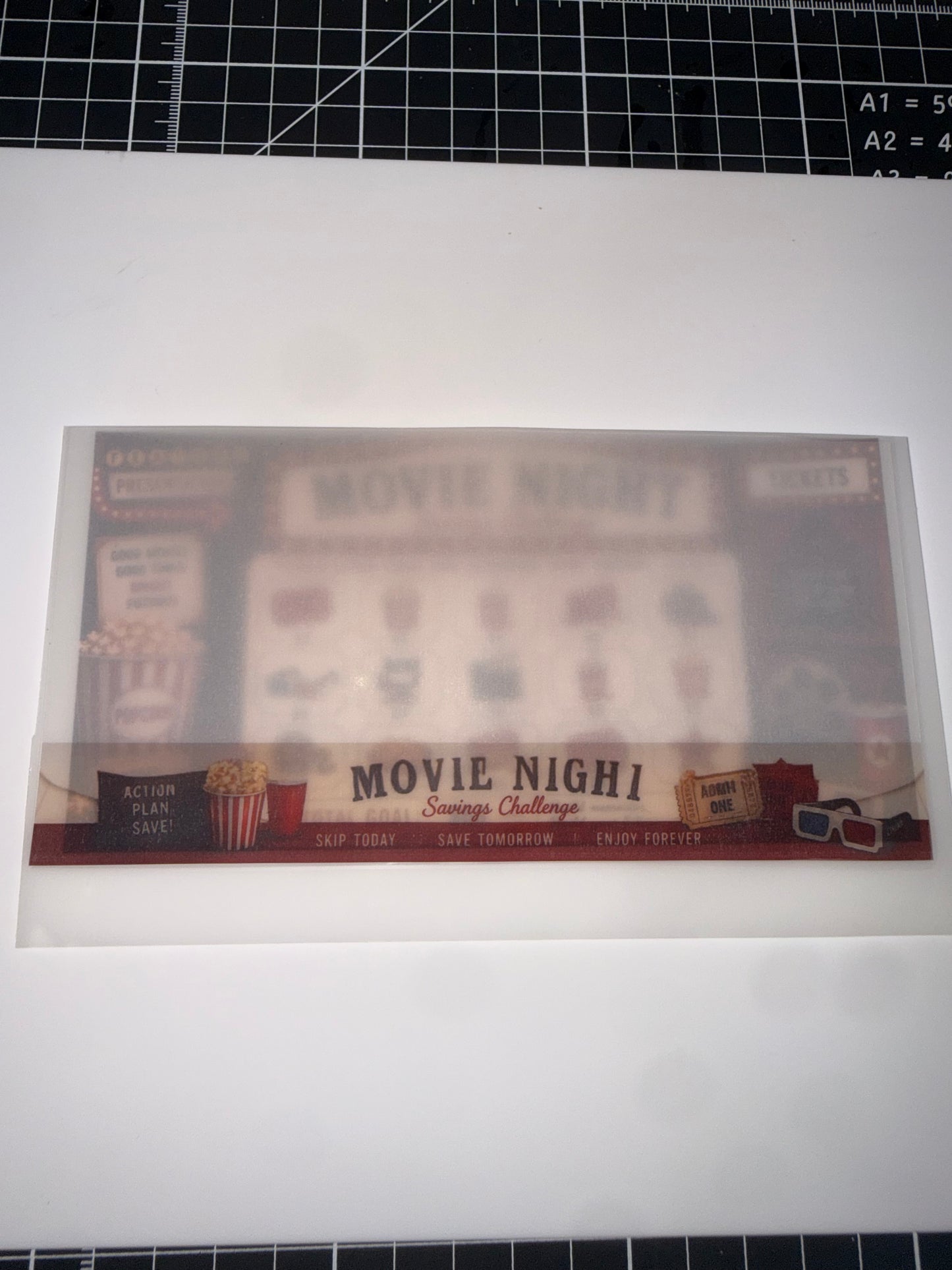 Movie Night Savings Challenge Duo | A6 Personal
