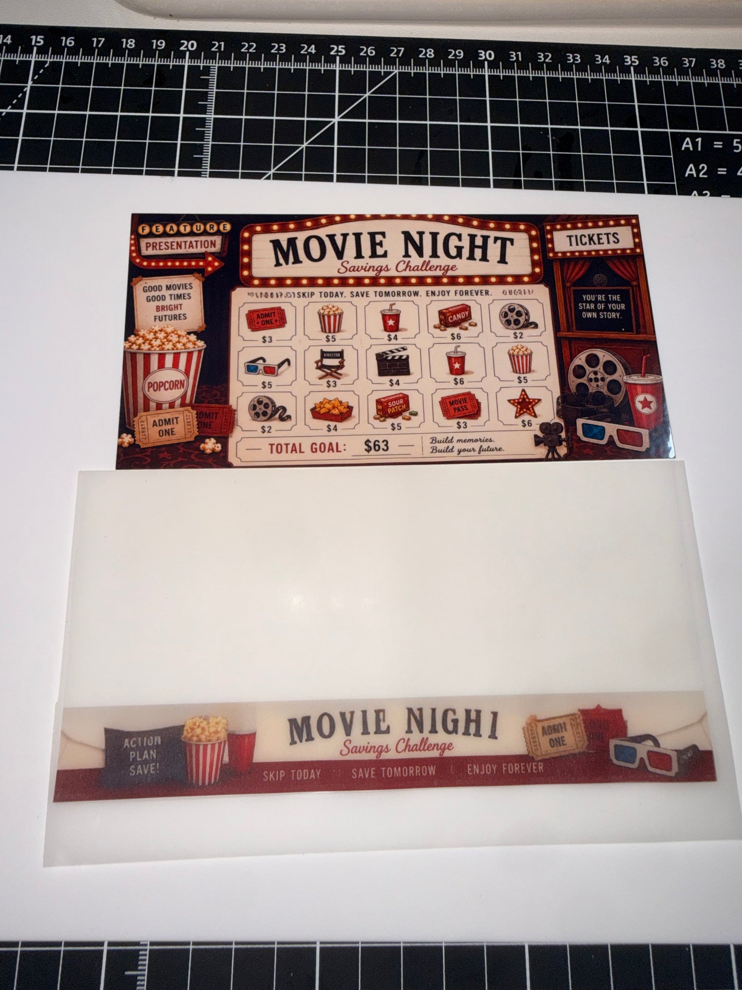 Movie Night Savings Challenge Duo | A6 Personal