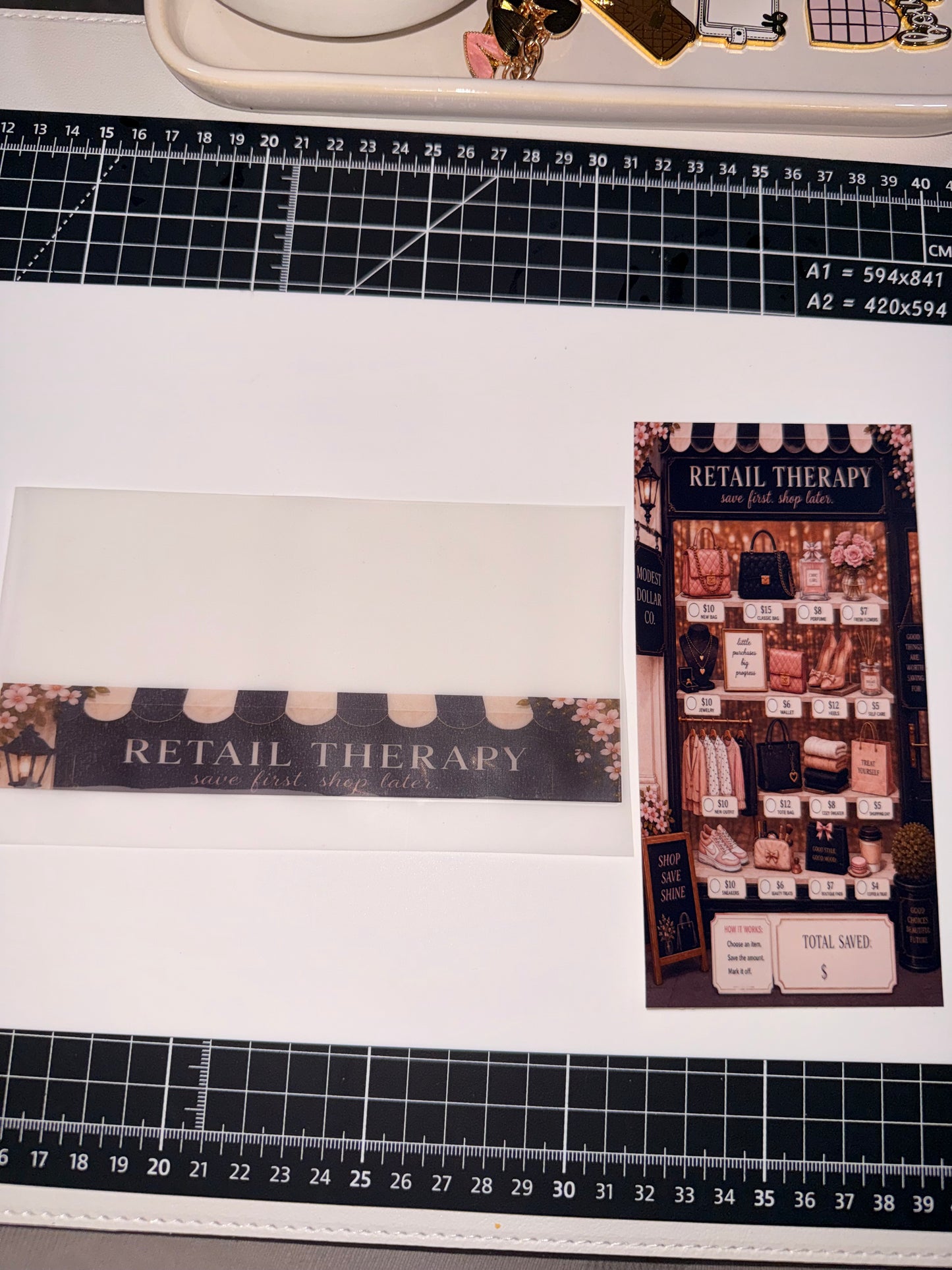 Retail Therapy Savings Challenge Duo | A6 Personal