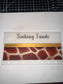 Untamed Collection | Single Custom Cash Envelope | A6 Personal