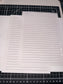 Lined Notes Inserts A5 | Premium Planner Refill