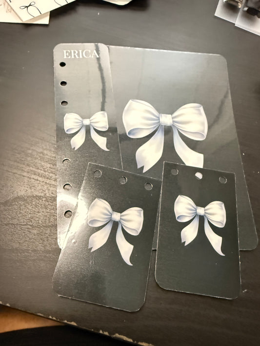 Bow Dashboard/Bookmark Duo- Black