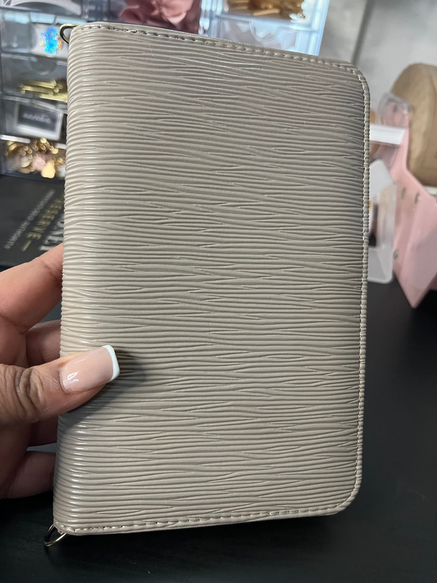 The Haven– A6 Zippered Binder Wallet with Wristlet