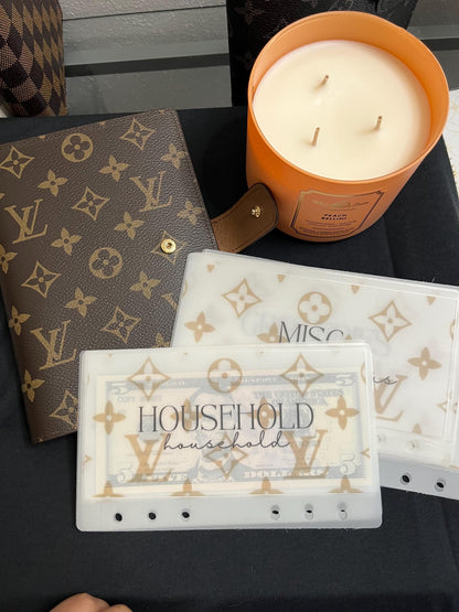 Luxe Matte Vellum Cash Envelopes -A5 Size