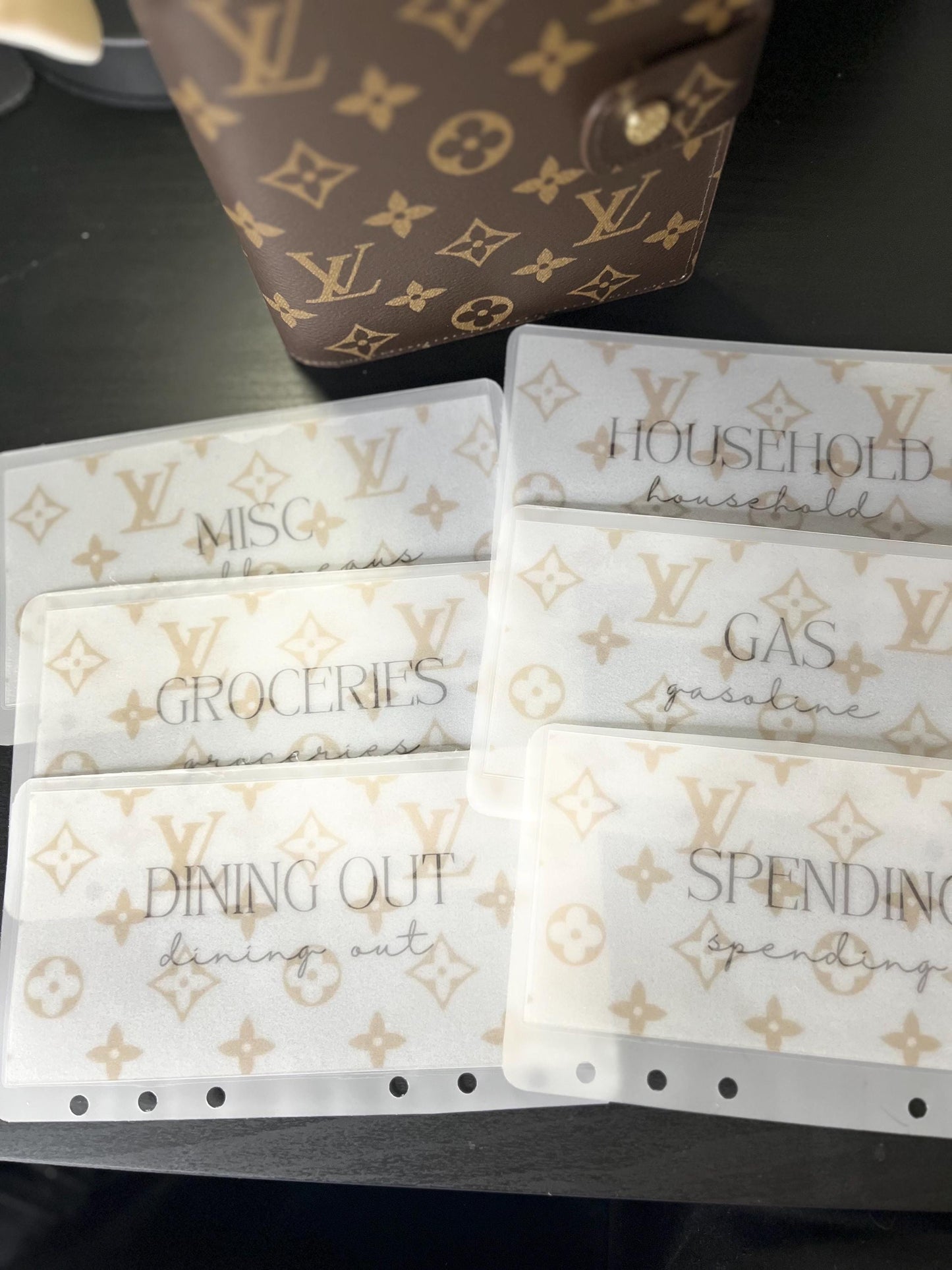 Luxe Matte Vellum Cash Envelopes -A5 Size