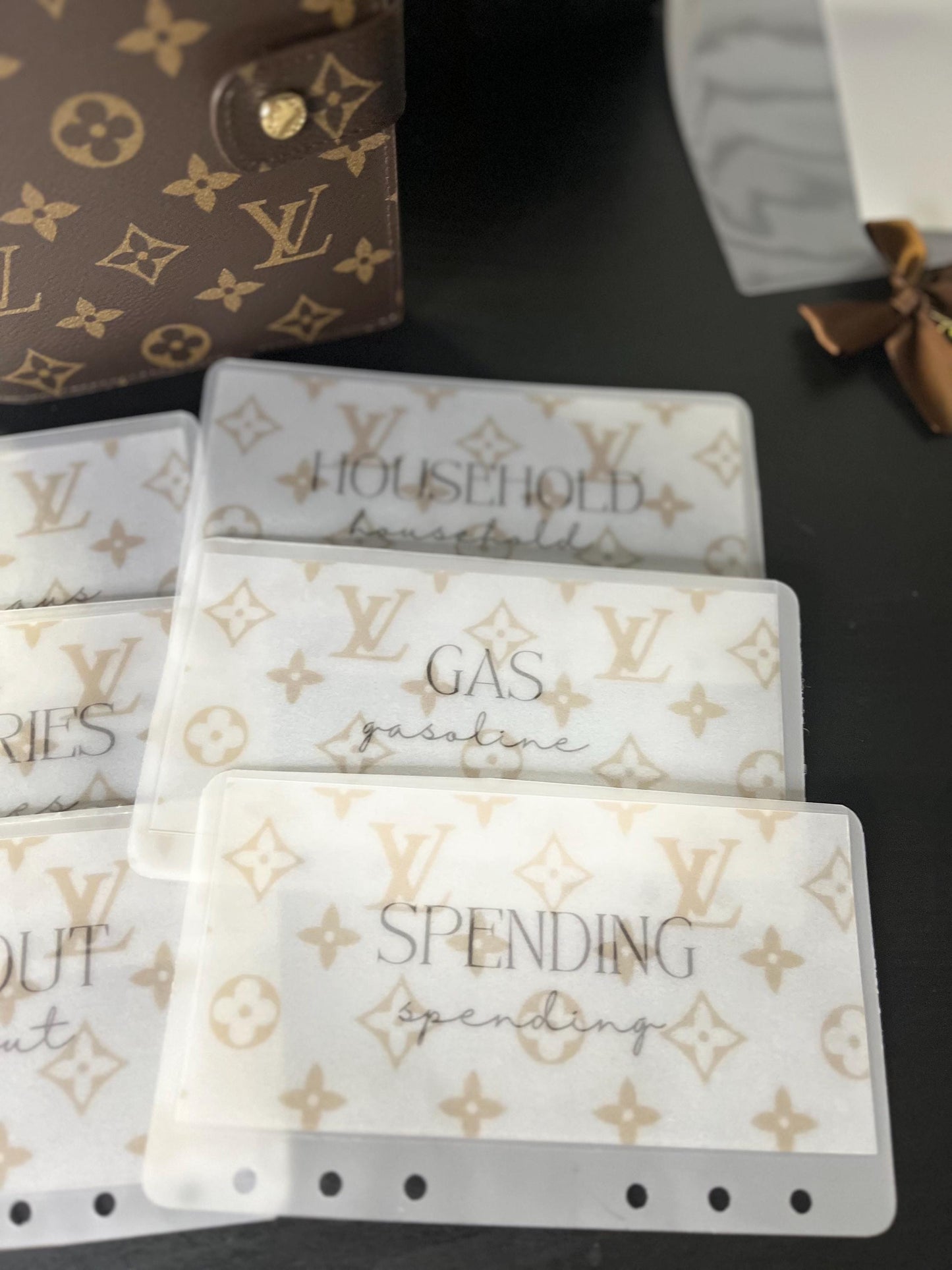 Luxe Matte Vellum Cash Envelopes -A5 Size