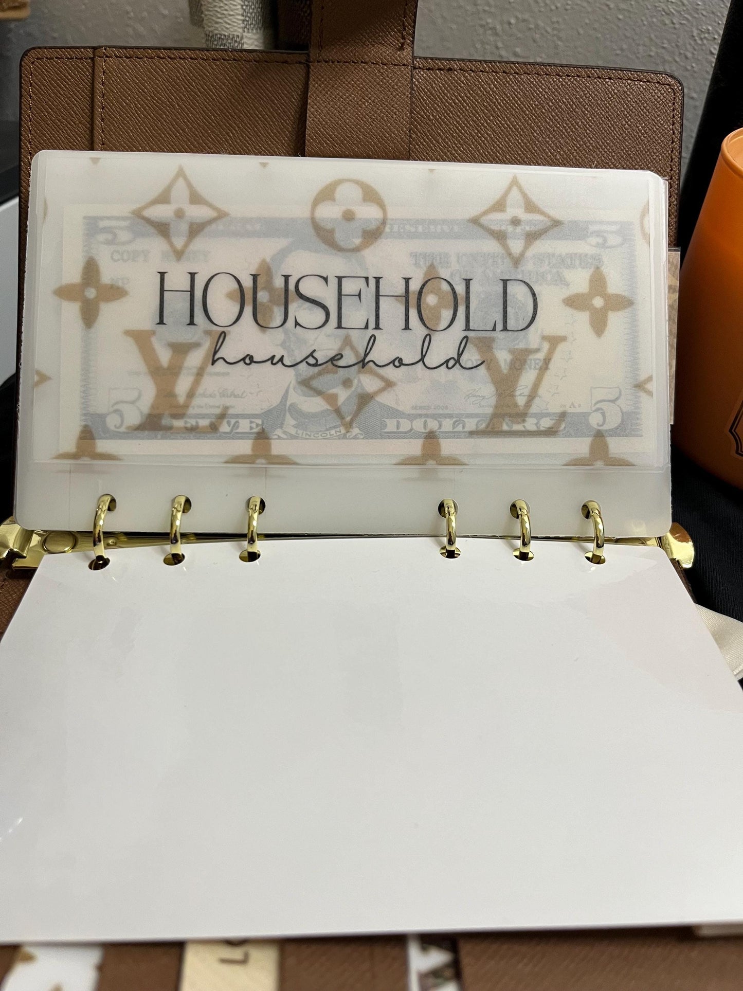 Luxe Matte Vellum Cash Envelopes -A5 Size