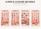 Pink Luxury Savings Challenge four-piece bundle, centered
