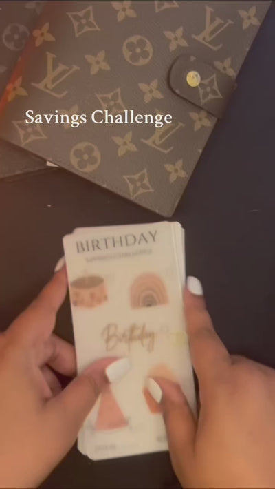 Birthday Savings challenge